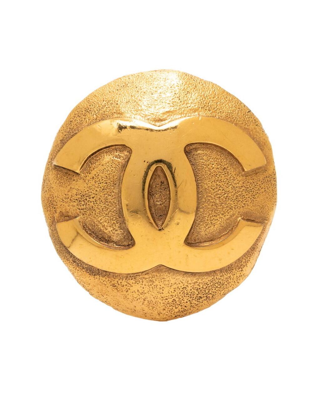 Chanel Cc Logo Brooch Metal #346829C64B
